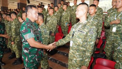 Bekali Calon Danyon dan Danki, Kasad: Selesaikan Tugas dengan Kinerja Terbaik