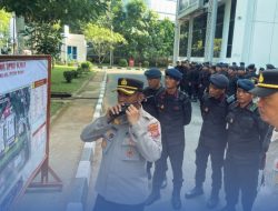 Brimob Polda Sumut Tampil Humanis dan Profesional, Kawal Penyampaian Aspirasi di Kantor Gubernur dengan Aman dan Kondusif