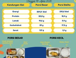 Babinsa Aktif Monitoring Penyaluran Program MBG di Sekolah di Balige
