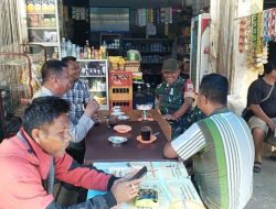 Babinsa Ciptakan Interaksi Kekompakan dengan Warga Desa Sidulang 