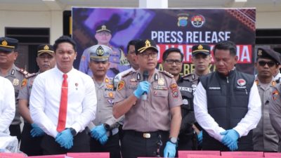 Polres Karo Tuntaskan Puluhan Kasus dalam 100 Hari, Kapolres : “Kami Tidak Bisa Bekerja Sendiri”