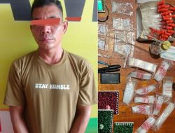 Sempat Kabur Lompat ke Sungai Saat Digrebek, Bandar Sabu di Desa Pamah Akhirnya Ditangkap di Aceh