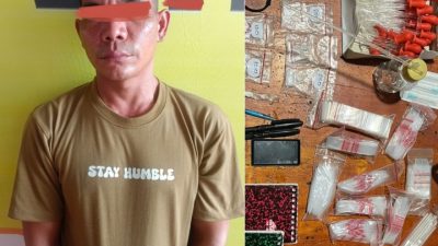 Sempat Kabur Lompat ke Sungai Saat Digrebek, Bandar Sabu di Desa Pamah Akhirnya Ditangkap di Aceh