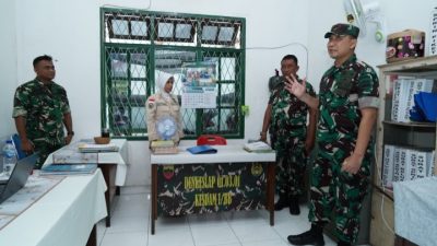 Pangdam I/BB Tinjau Langsung Kudam dan Kesdam, Pastikan Kesiapan Fasilitas dan Kinerja Satuan