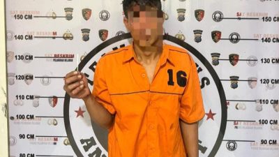 Polres Pelabuhan Belawan Ringkus Pelaku Begal Motor, Hasil Tes Urine Positif Narkoba 