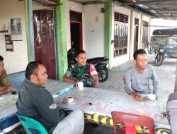 Keakraban Babinsa Bersama Warga Desa Sibuea 