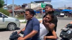 Polsek Belawan Tangkap Pelaku Begal di Dalam Angkot Jalan Yos Sudarso