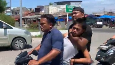 Polsek Belawan Tangkap Pelaku Begal di Dalam Angkot Jalan Yos Sudarso