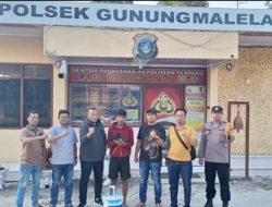 Sembunyi di Dalam Lemari, Pelaku Pencuri Dua HP di Cafe Pondok Melati Berhasil Diringkus Polsek Gunung Malela