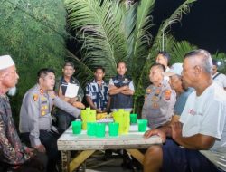 Kapolres Pelabuhan Belawan Silaturahmi dengan Tokoh Masyarakat dan Pemuda Mitra Kamtibmas