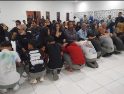 Polresta Deli Serdang Amankan Puluhan Pelajar Terlibat Konvoi Ugal-ugalan di Biru-Biru, Situasi Berhasil Dikendalikan