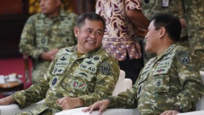 Perkuat Sinergi Pertahanan Negara, Kasad Hadiri Pertemuan Purnawirawan