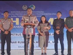 Pisah-Sambut Ka Rutan Kelas II Balige Bupati : Perkuat Tali Silaturahmi dan Koordinasi