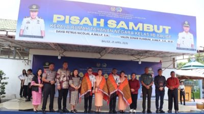 Hangat dan Penuh Makna, Kapolres Toba Hadiri Pisah Sambut Karutan Balige