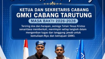 Terpilihnya Ketua dan Sekretaris Cabang GMKI Tarutung Periode 2026-2028