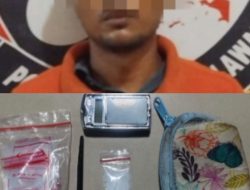 Sat Narkoba Polres Pelabuhan Belawan Tangkap Pengedar Sabu di Marelan
