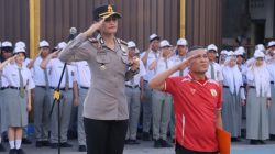 Kapolres Pematangsiantar Pembina Upacara Bendera di SMA Sultan Agung, Jauhi Narkoba 