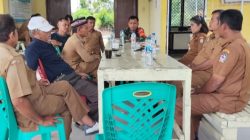 Babinsa Jalin Hubungan Baik dengan Perangkat Kecamatan 