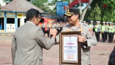 Tangani Kasus Viral Secara Humanis, Polres Langkat Raih Penghargaan Komnas PA