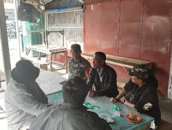 Babinsa Jaga Hubungan Baik Bersama Warga Binaan