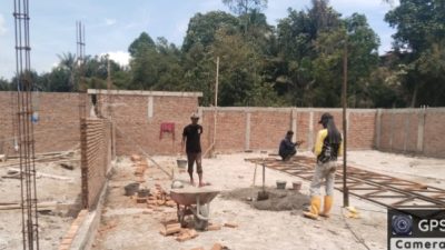 Pembangunan KDKMP di Desa Hutagaol Peatalun di 18,58%