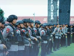 Satuan Brimob Polda Sumut Siaga Total Sambut May Day 2026, Apel Kesiapsiagaan Humanis Tegaskan Pengamanan Maksimal
