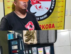 Simpan Sabu, Ekstasi Hingga Ganja, Warga Parbuluan Diringkus Polres Dairi