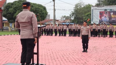 Apel Siaga May Day, Polres Toba Turunkan 95 Personel Terlatih 