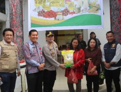 Jaga Stabilitas Harga, Polres Humbahas Gelar Pangan Murah di Doloksanggul