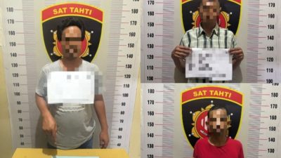 Pengedar Sabu dan 2 Terduga Pelaku Narkoba Berhasil Diamankan Polisi di Laguboti