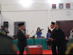 Rinto M. Simanjuntak Resmi Dilantik sebagai Anggota DPRD Toba PAW, Perkuat Kinerja Legislatif 2024–2029