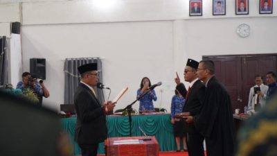 Rinto M. Simanjuntak Resmi Dilantik sebagai Anggota DPRD Toba PAW, Perkuat Kinerja Legislatif 2024–2029