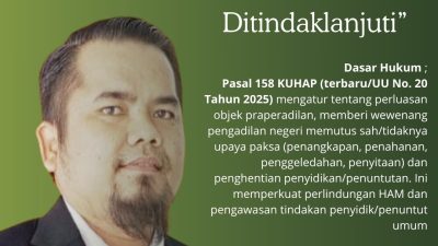 Ketum PHMI Advokat Hermanto; Masyarakat dapat Mengajukan Gugatan Praperadilan jika Laporan Polisi Tidak Ditindaklanjuti