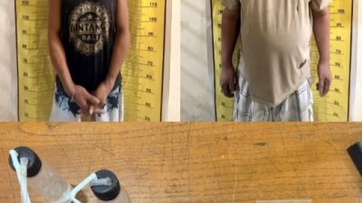 Kolaborasi Polres Binjai dengan BNNK Binjai Gerebek Sarang Narkoba, Dua Orang Diamankan