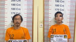 Polsek Hinai Bekuk Dua Terduga Pelaku Pencurian Jerjak Besi dan Pintu Rumah