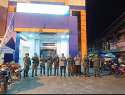 Sinergi TNI-Polri dan Ormas Gelar Patroli Malam Bersama Jaga Keamanan di Wilayah Balige 
