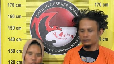 Satresnarkoba Polres Tapsel Gagalkan Peredaran 3 Kg Ganja, Dua Pelaku Ditangkap Gunakan Becak Motor