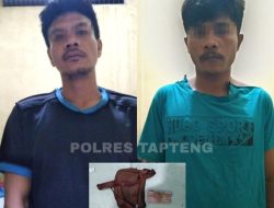 Polres Tapanuli Tengah Ringkus Dua Pelaku Jambret di Desa Aek Horsik