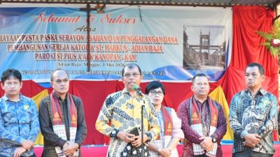 Pesta Paskah Rayon di Gereja Katolik St. Markus Adian Baja