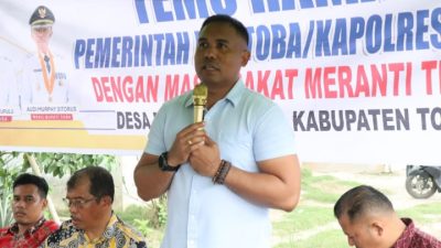 Kapolres Toba Ajak Warga Perkuat Alert System dan Keluarga Menjadi Benteng Anti Narkoba