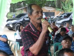 Warga Sampaikan Keluhan Peredaran Narkoba Kepada Kapolres Toba