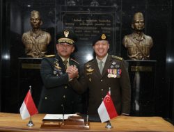 Perkuat Stabilitas Kawasan, Kasad Terima Kunjungan Kasad Singapura