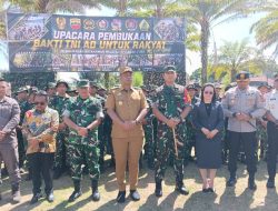 Kapolres Toba Hadiri Upacara Pembukaan Bakti TNI AD Tahun 2026 