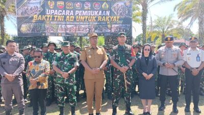 Kajari Toba Hadiri Pembukaan Bakti TNI AD Untuk Rakyat Tahun 2026