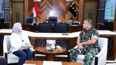 Kasad Terima Deputi Kemenko Pangan, Percepat Implementasi Pengelolaan Sampah Nasional