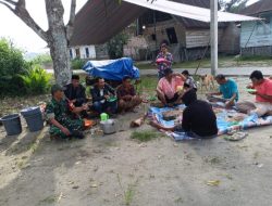 Babinsa Jalin Keakraban dengan Warga Binaan 