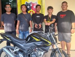 Gerak Cepat Polsek Bandar Huluan Ringkus Dua Pelaku Pencurian Sepeda Motor, Korban Rugi Rp 20 Juta