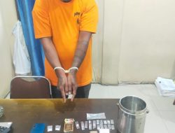Pengedar Sabu di Karo Ditangkap, Polisi Sita Timbangan Hingga 7 Paket Narkoba