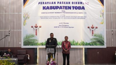 Paskah Oikumene Toba 2026 Berlangsung Khidmat, Bupati Ajak Masyarakat Wujudkan Semangat Kebangkitan Kristus