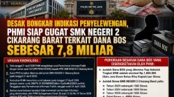 Desak Bongkar Indikasi Penyelewengan, PHMI Siap Gugat SMK NEGERI 2 Cikarang Barat Terkait Dana Bos Sebesar 7, 8 Miliar